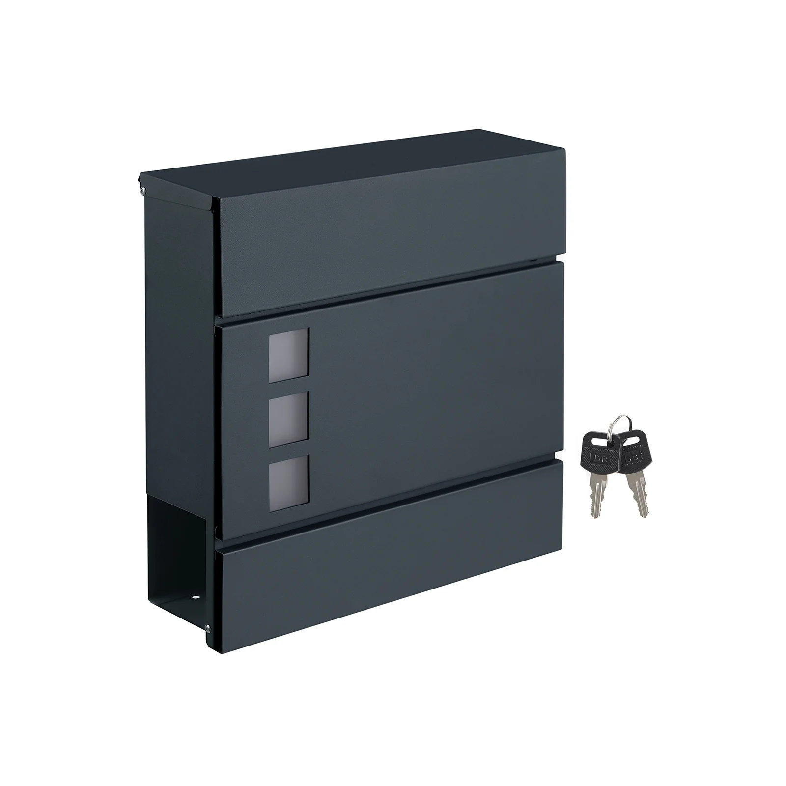 Wall-mounted Mail Box with Lock