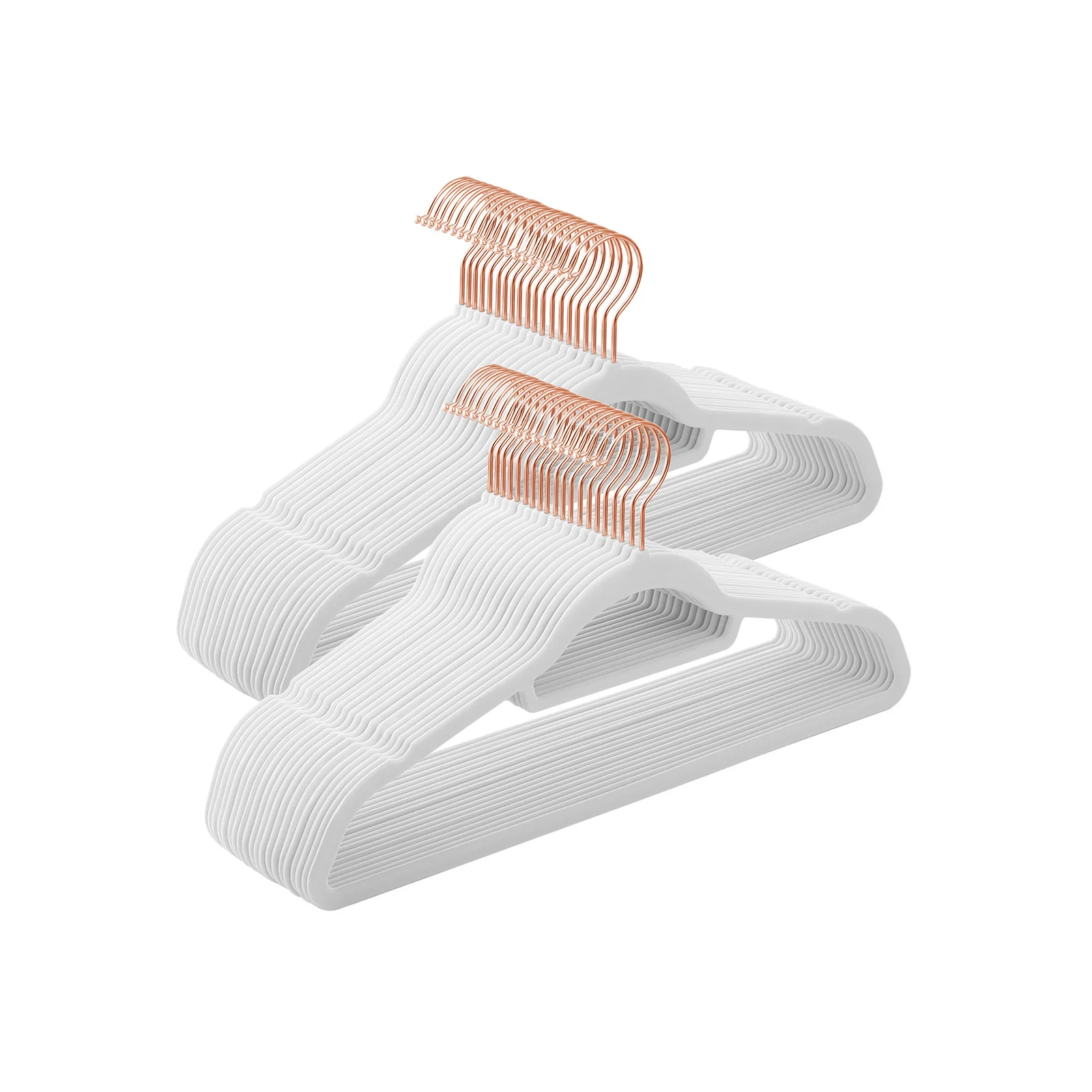 50 Pack Non-Slip Clothes Hangers