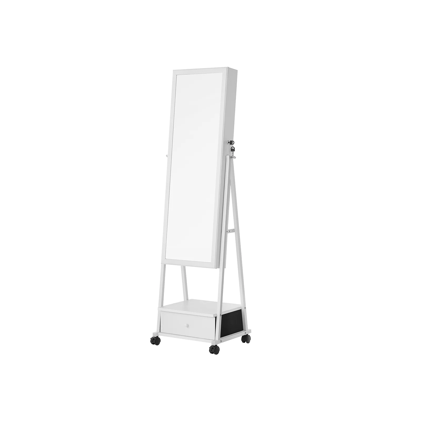 Movable Jewellery Armoire with Drawer - Image 2