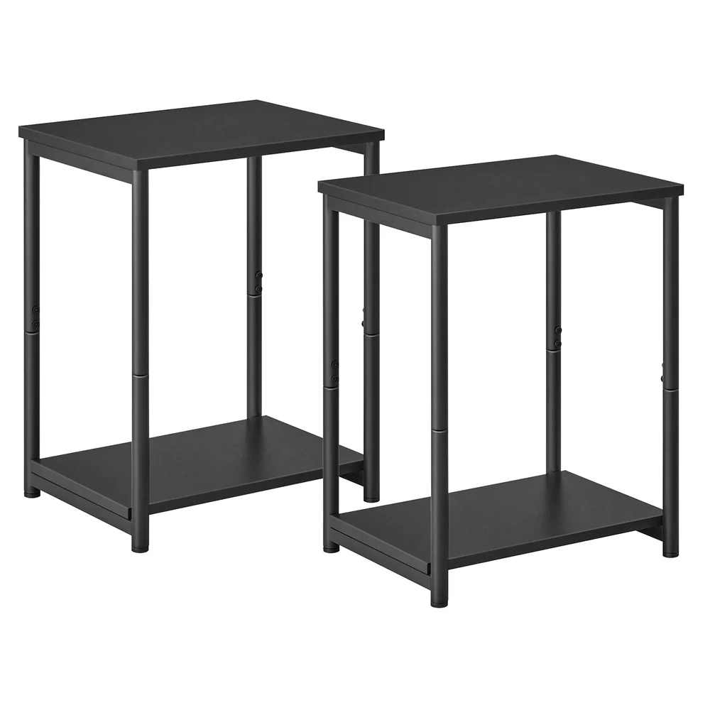 2-Tier Side Tables, Set of 2