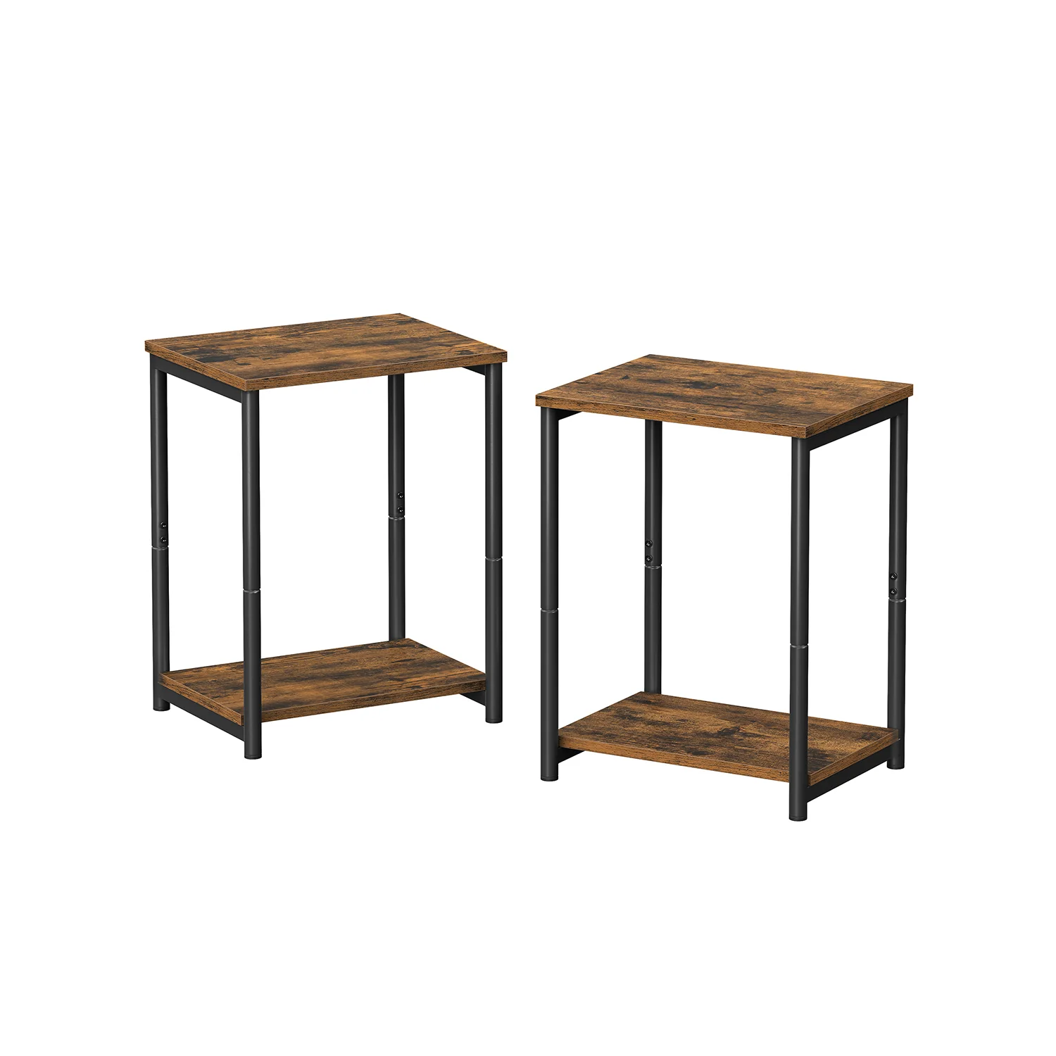 2-Tier Side Tables, Set of 2 - Image 4