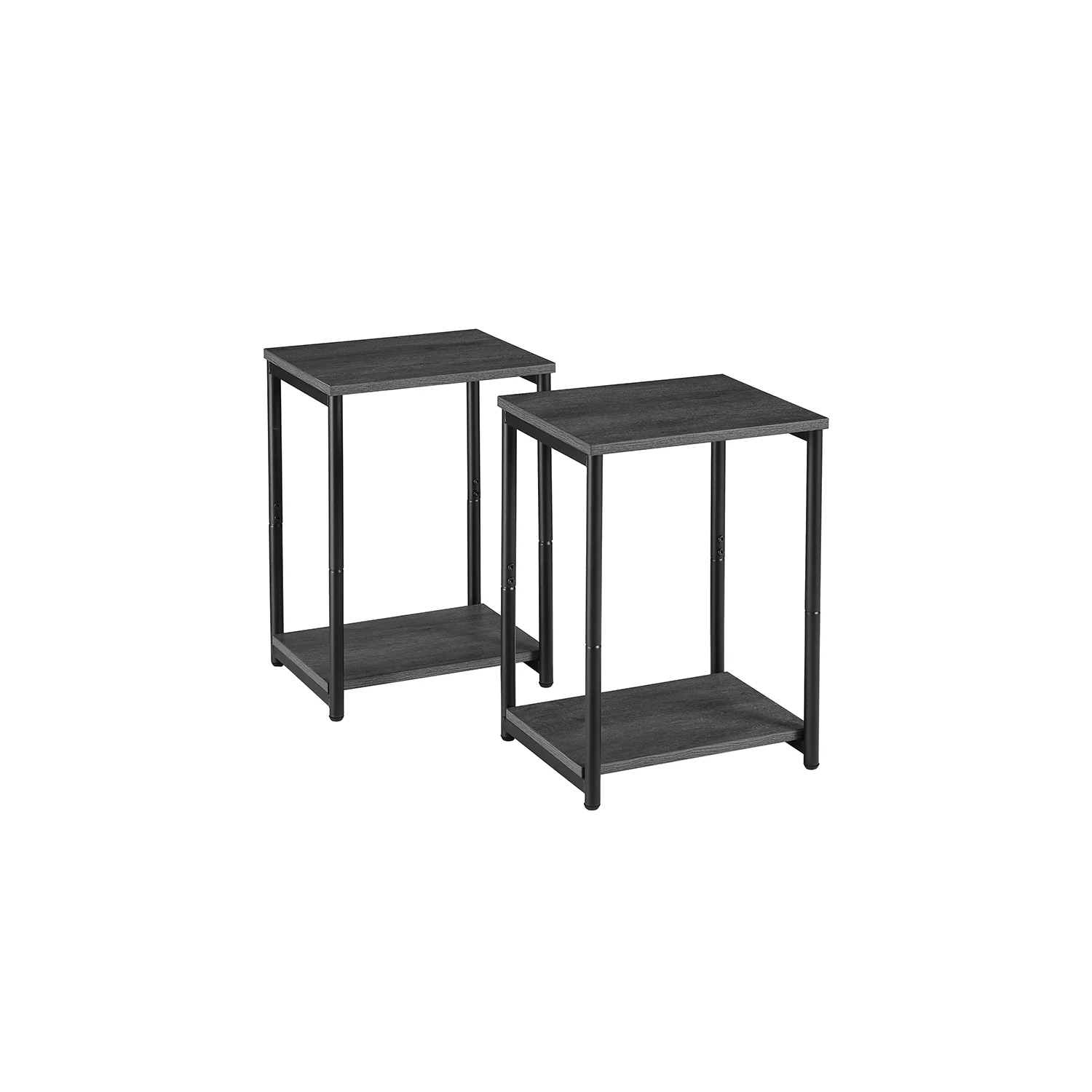 2-Tier Side Tables, Set of 2 - Image 5