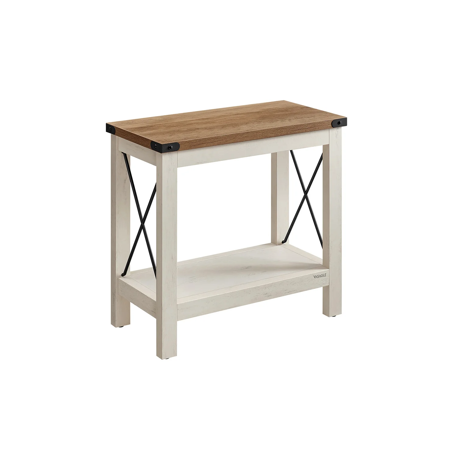 2-Tier Side Table for Small Spaces - Image 2