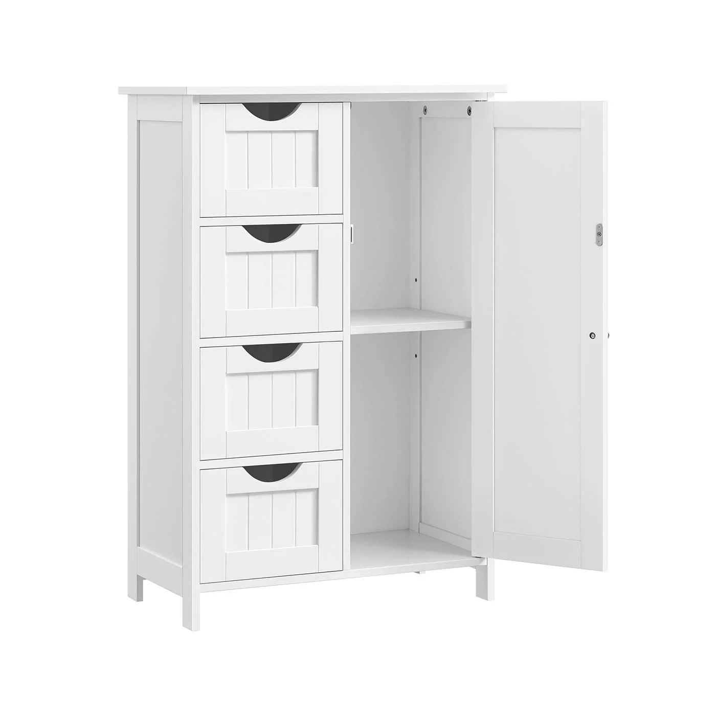 4 Drawers Wooden Cabinet