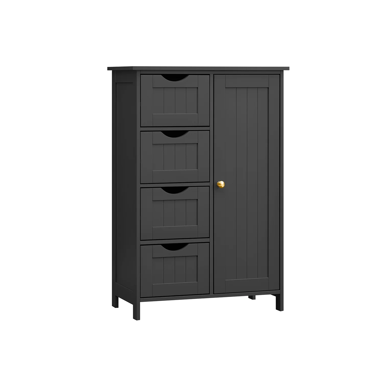 4 Drawers Wooden Cabinet - Image 4