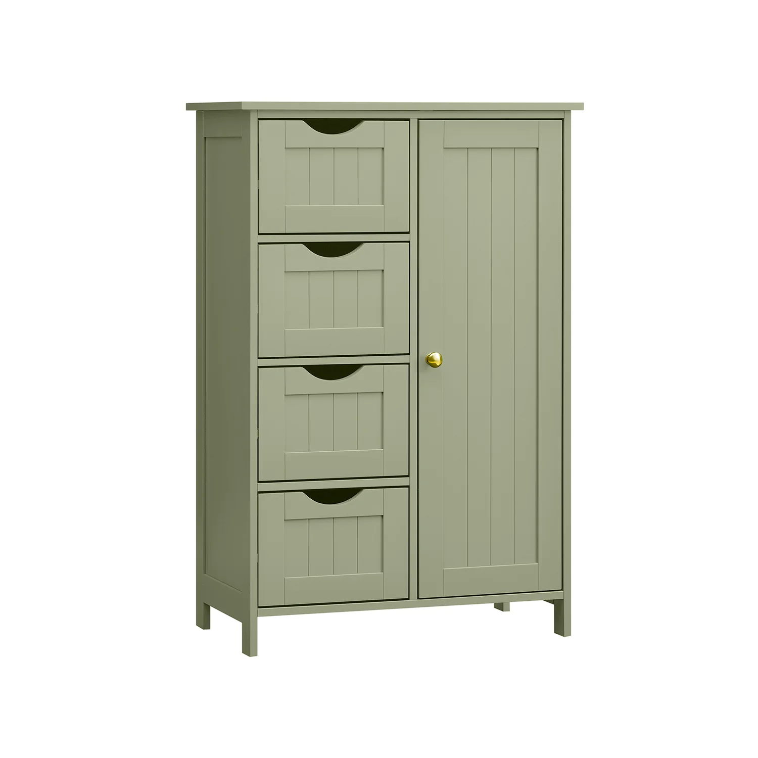 4 Drawers Wooden Cabinet - Image 5