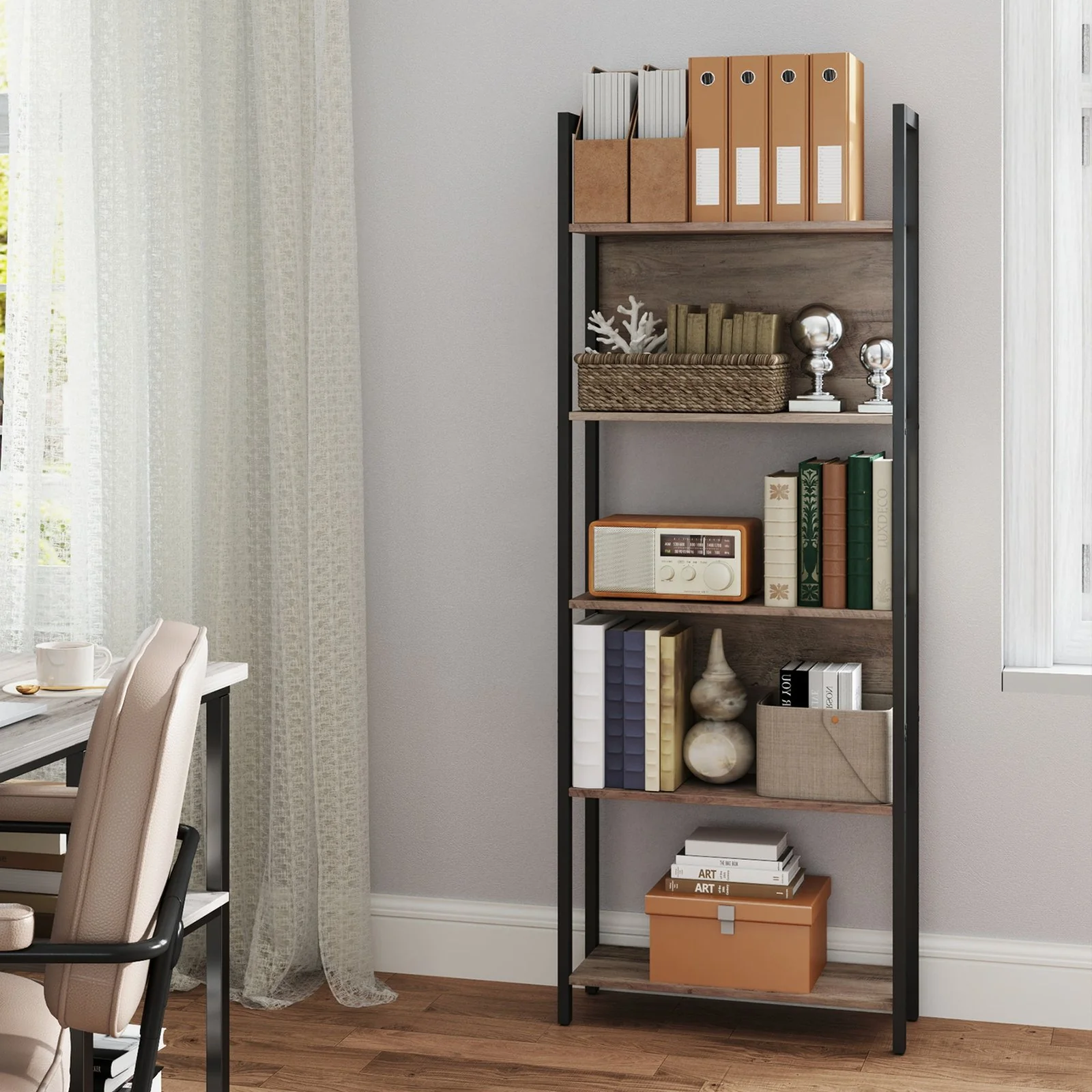 5-Tier Bookshelf - Image 2