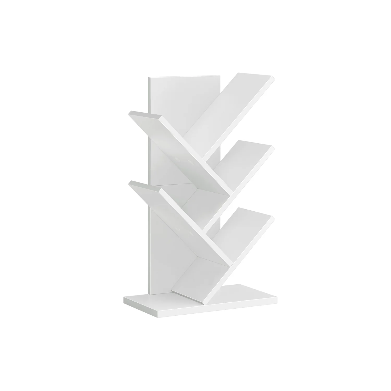 5-Tier Tree Bookshelf with Wooden Shelves Cloud