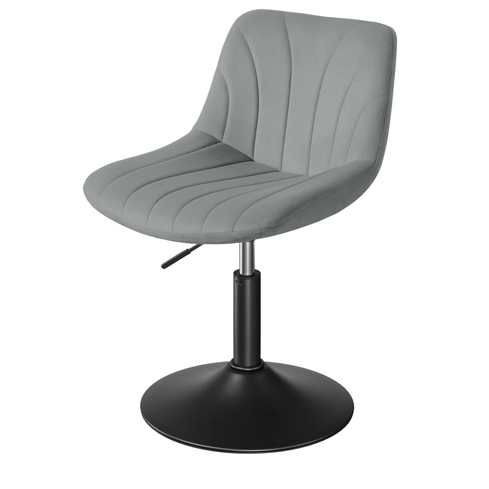Adjustable swivel dressing stool with backrest - Image 2