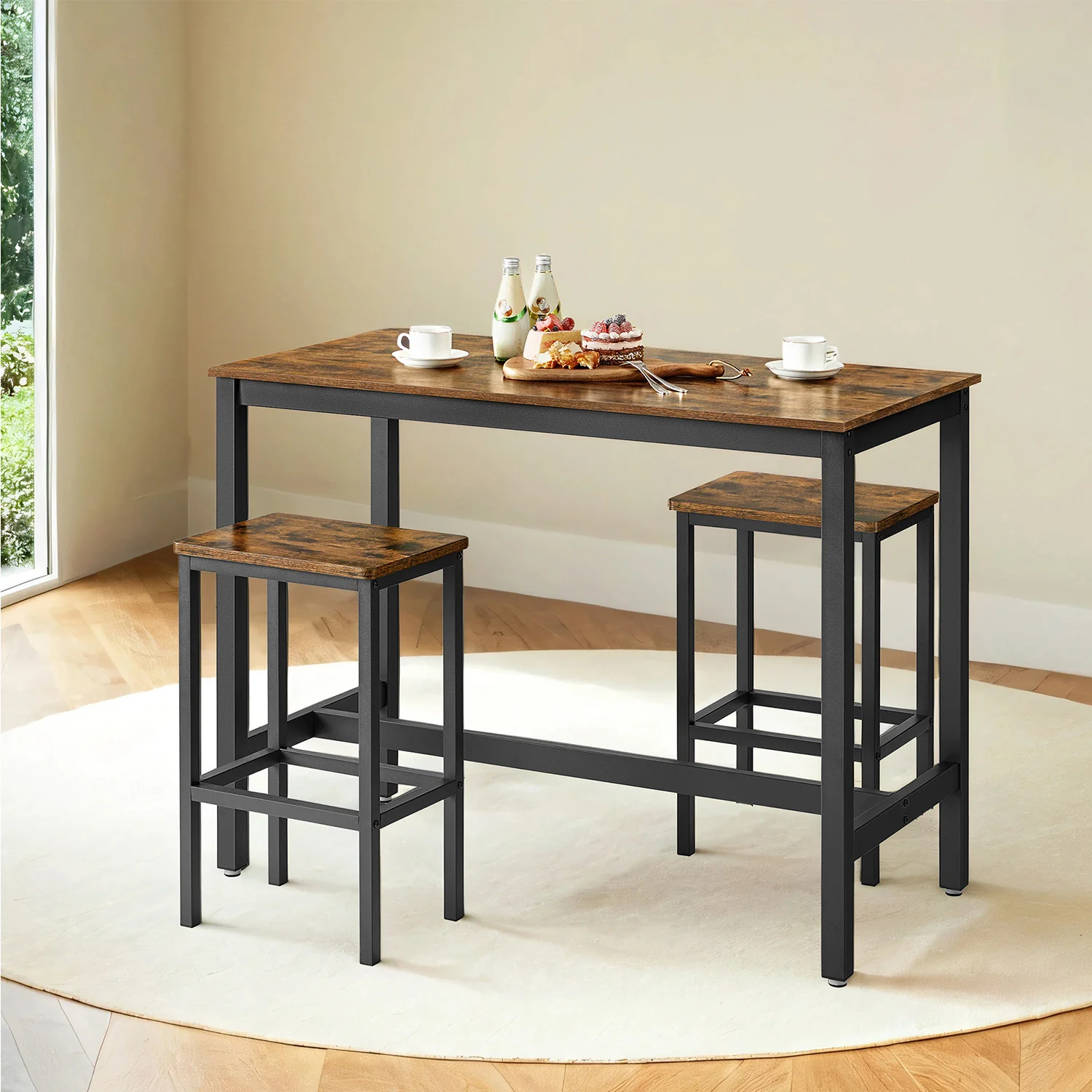 Bar Table with 2 Bar Stools