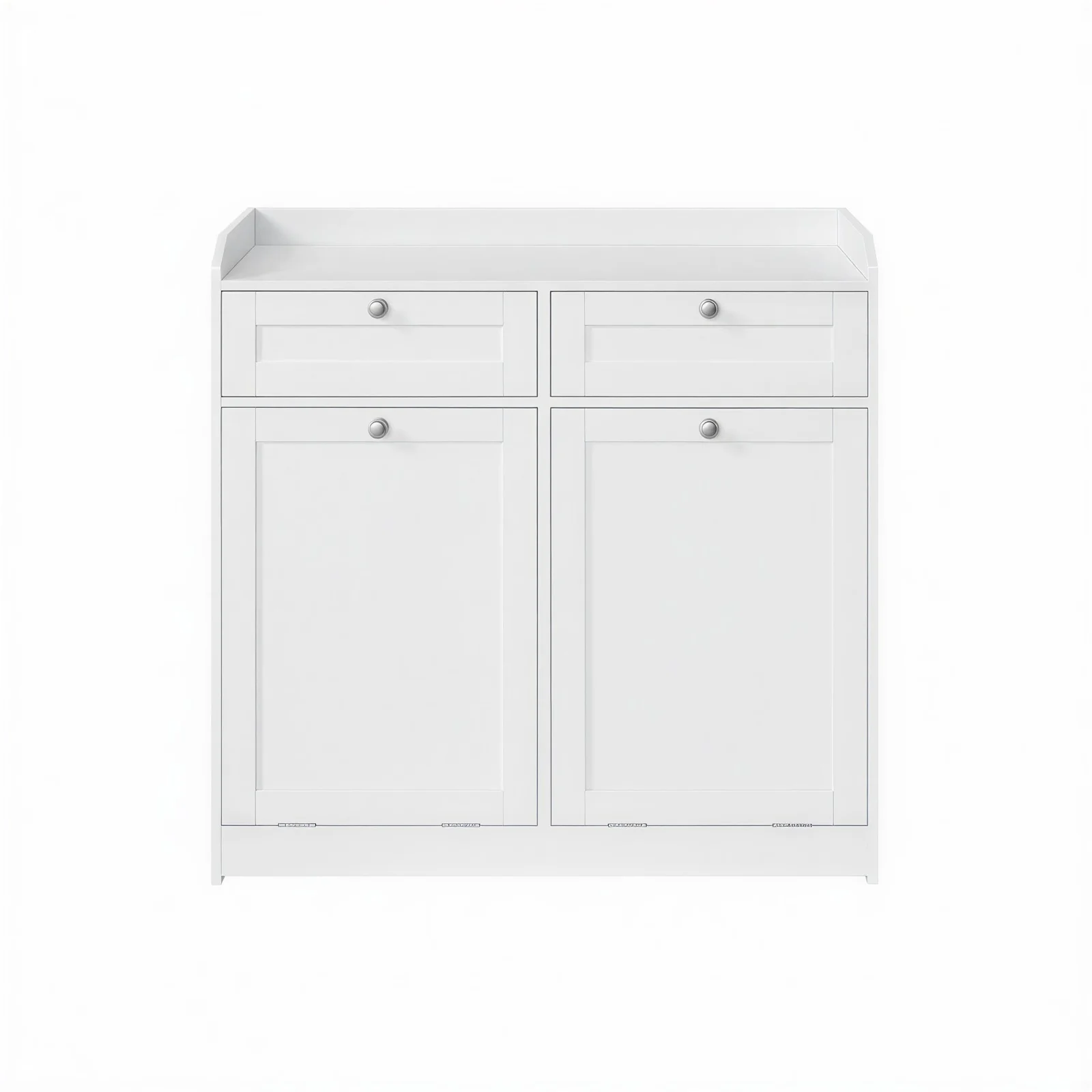 Bathroom Cabinet with Laundry Baskets