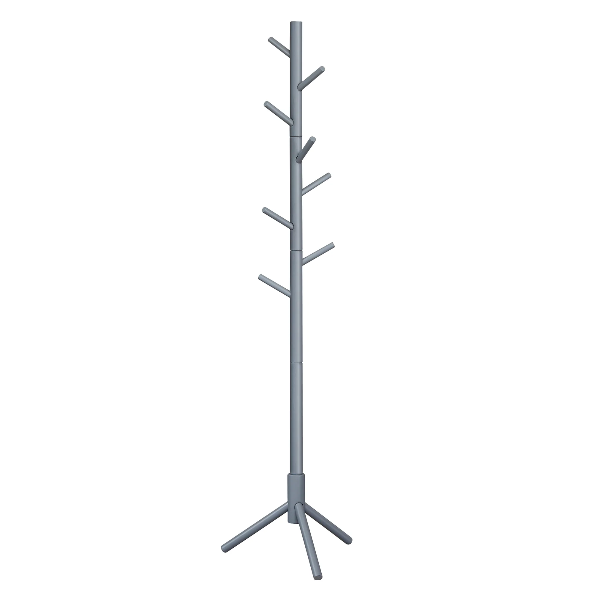Black Free Standing Wood Coat Stand - Image 5