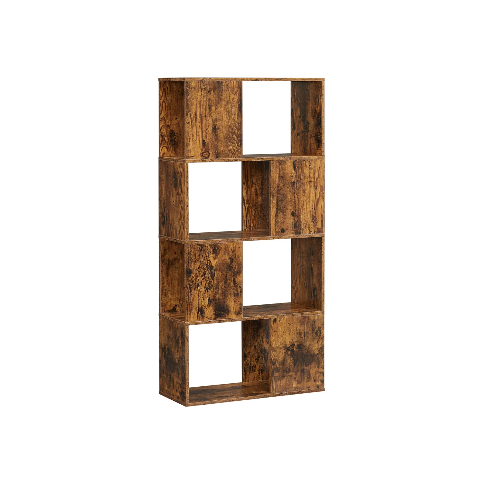 Bookcase Rustic Brown