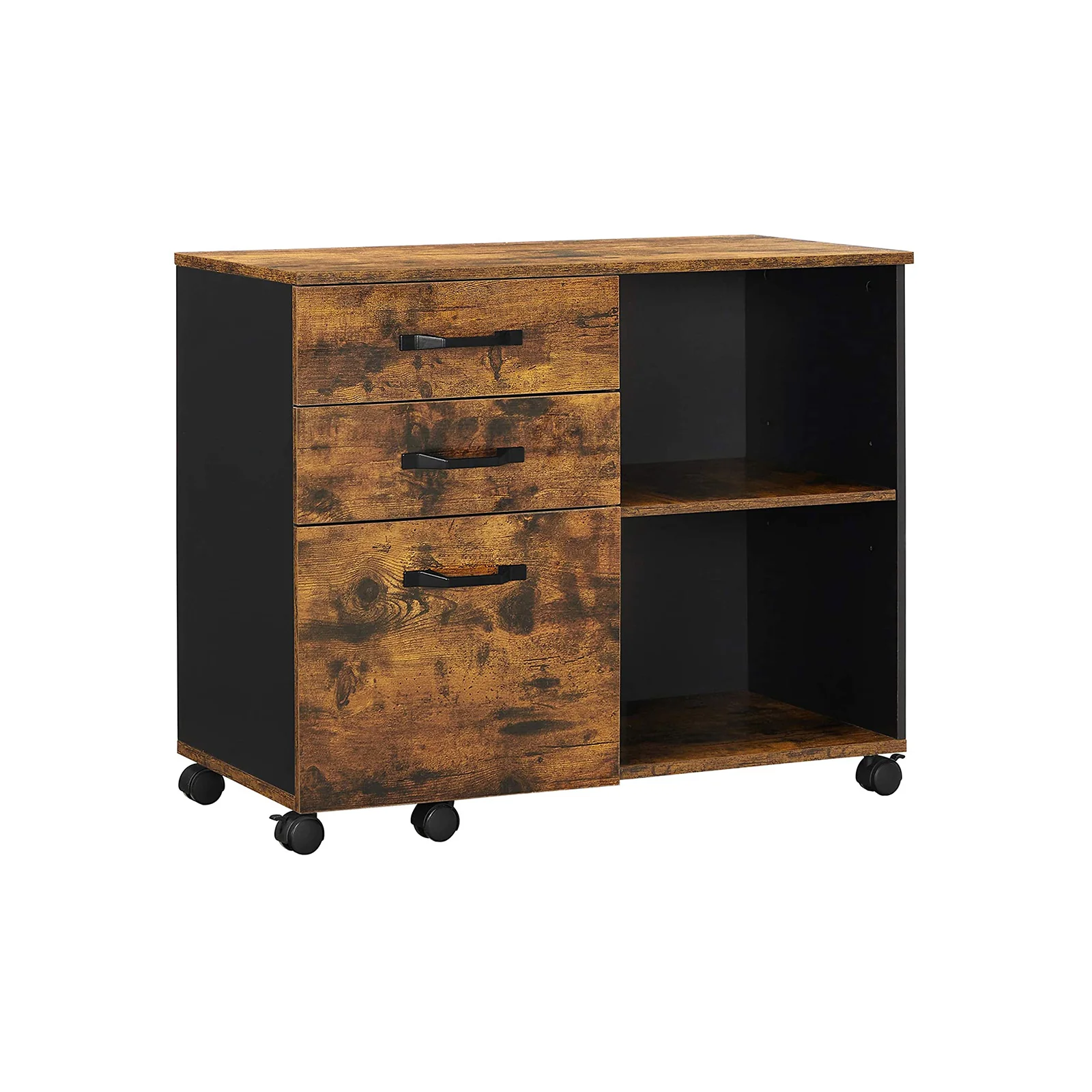 File Cabinet with Storage Compartment