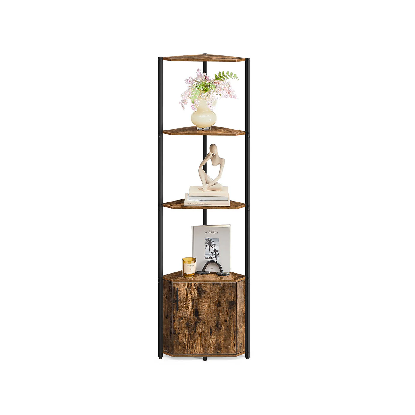Corner Shelf with Storage