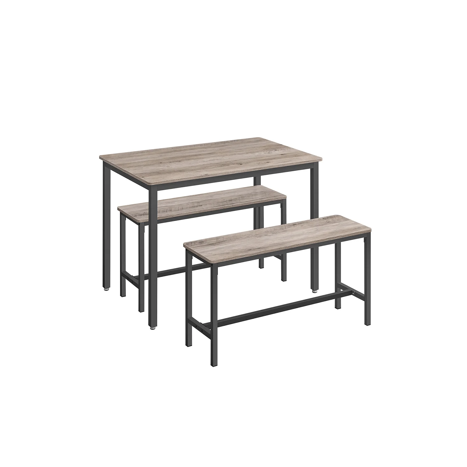 Dining Table with Benches - Image 2