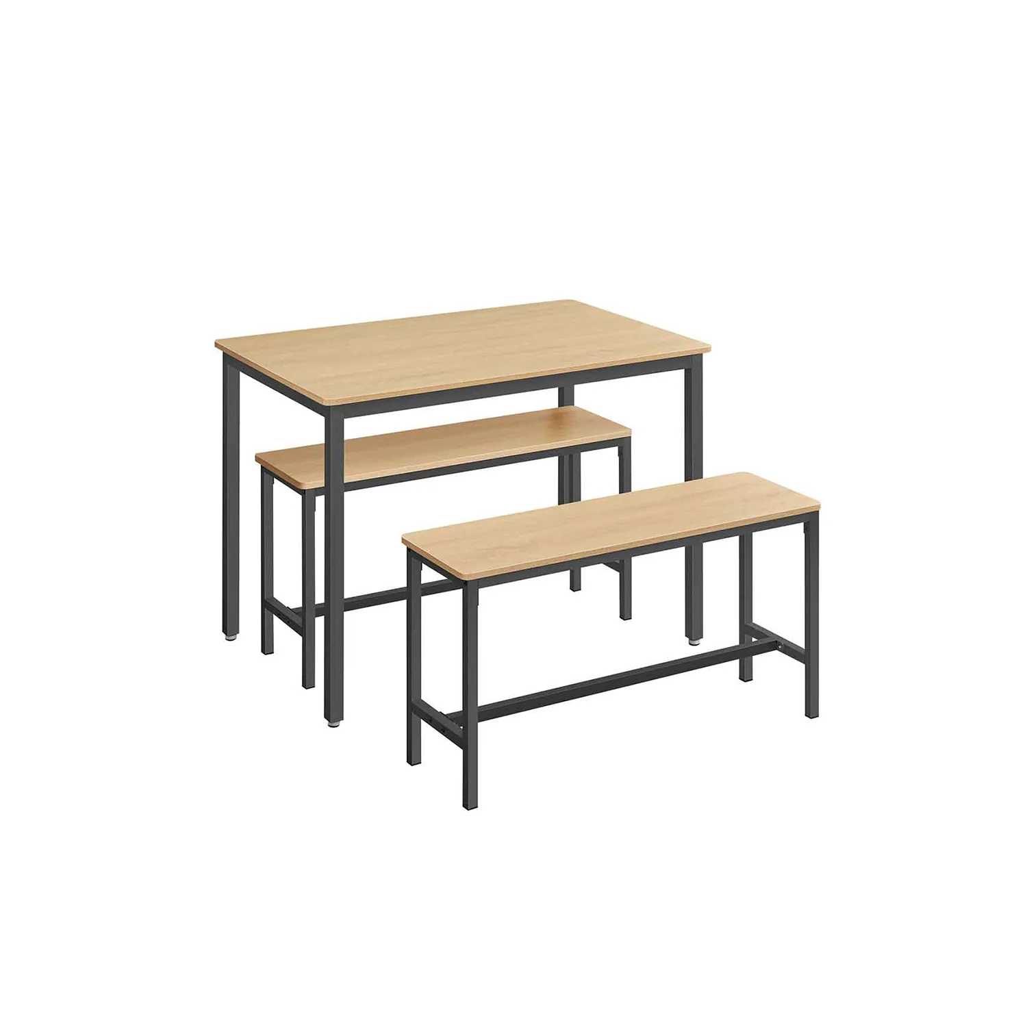 Dining Table with Benches - Image 4