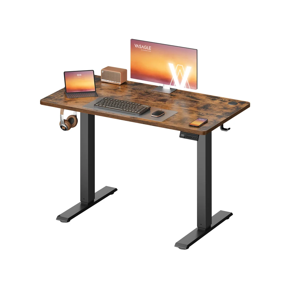 Electric standing desk with adjustable height and reminder - Image 2
