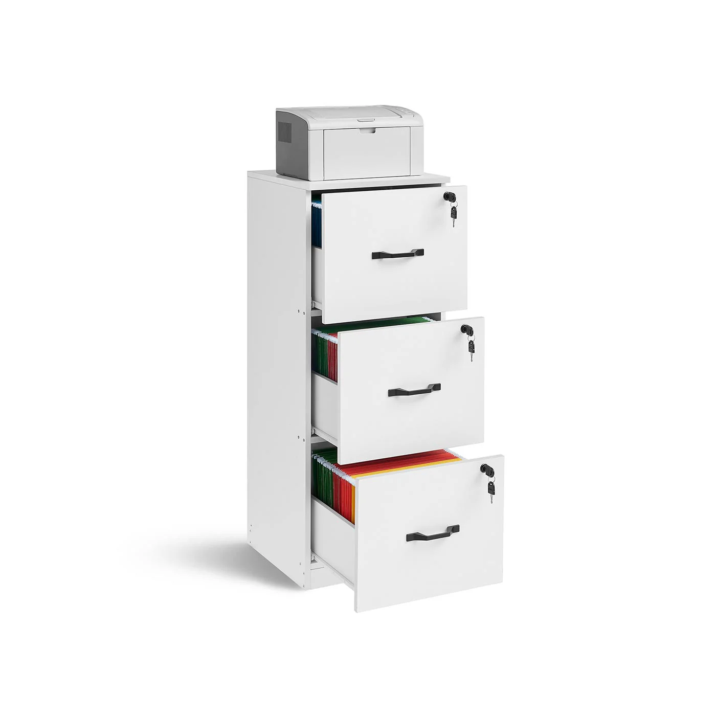 File Cabinet with Drawers for Home Office