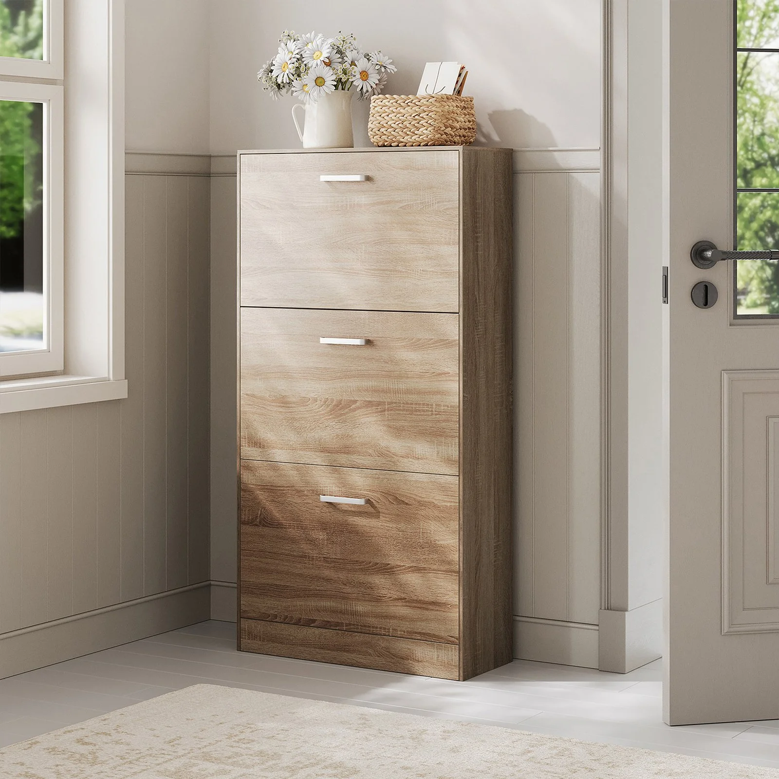 Flip Doors Shoe Cabinet - Image 2