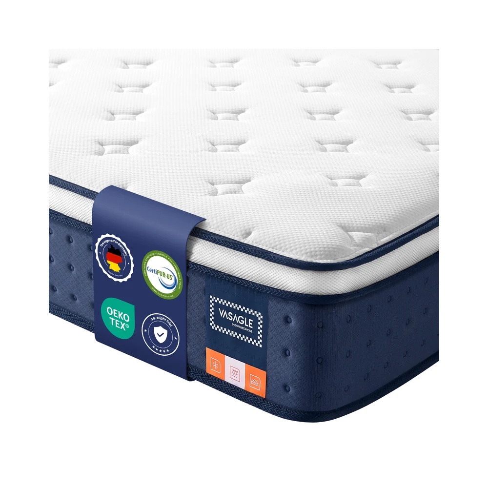 Hybrid Mattress with Pocket Springs and Gel Memory Foam - Image 2