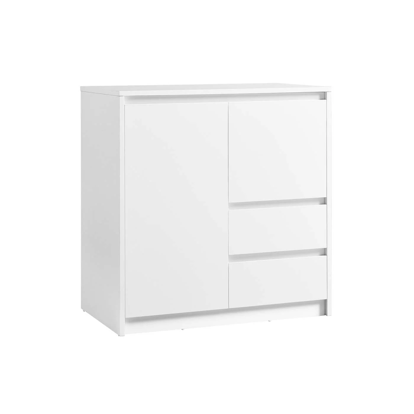 Modern Sideboard Cabinet with Adjustable Shelf and Drawers