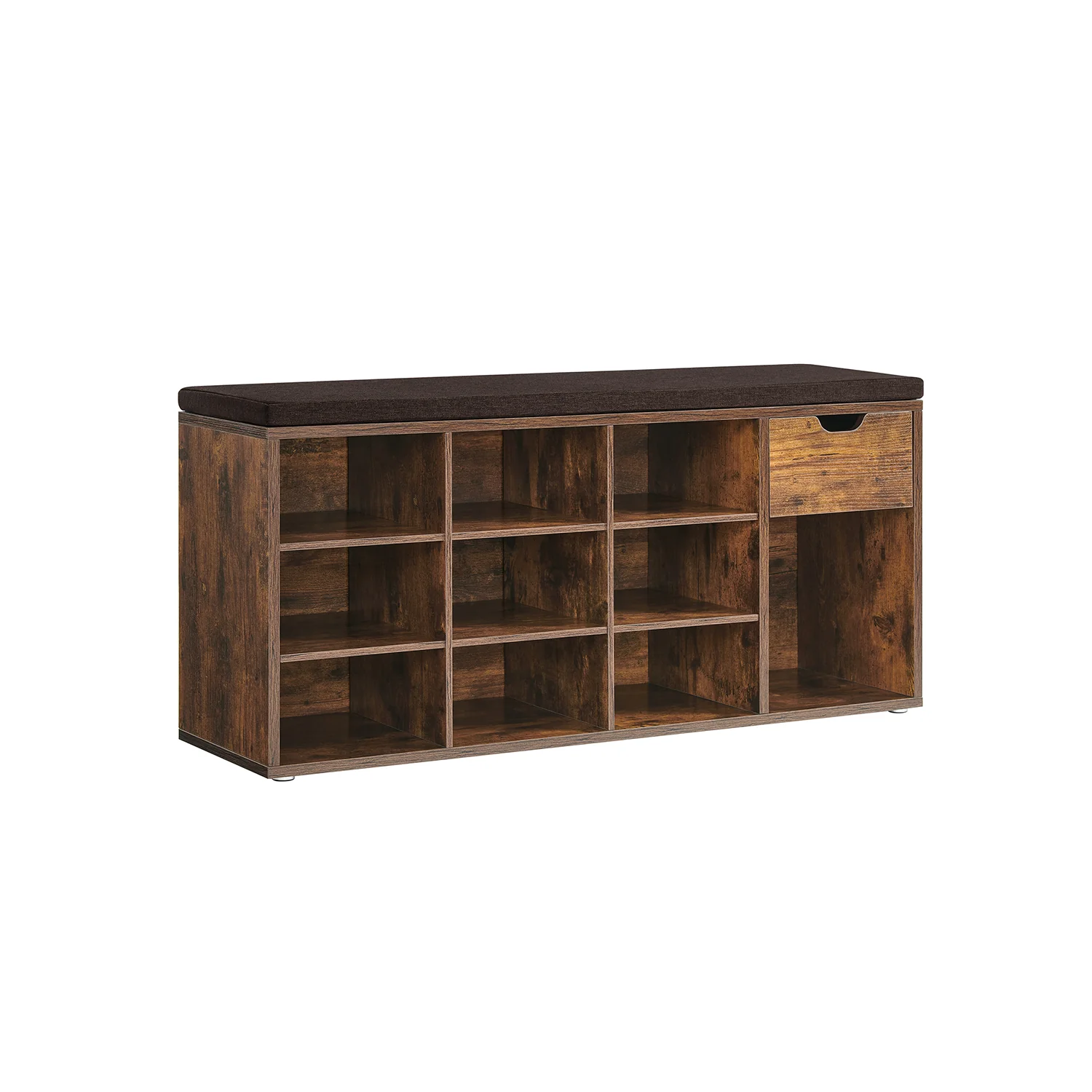 Open Compartments Shoe Bench - Image 2