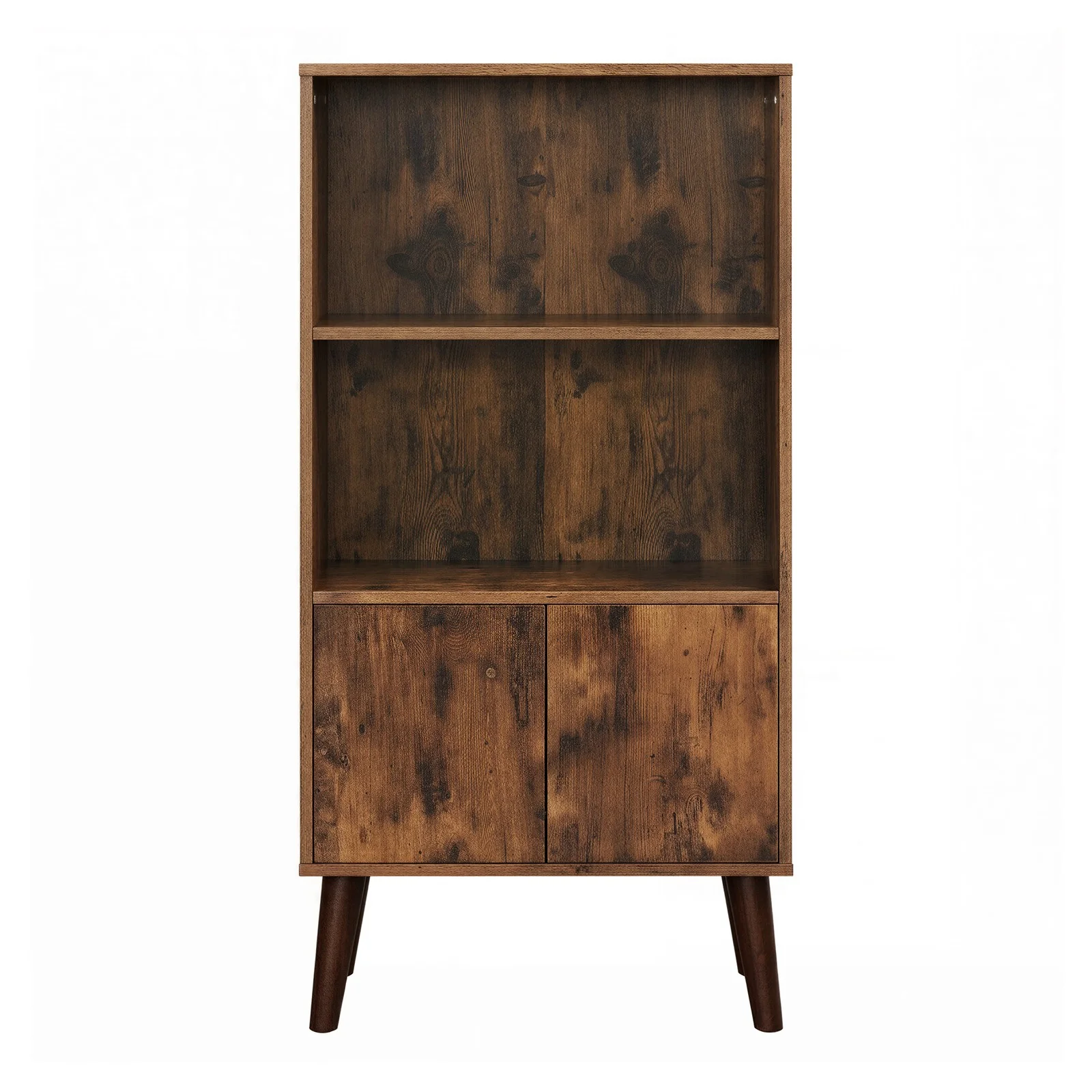 Retro 2-Tier Bookcase