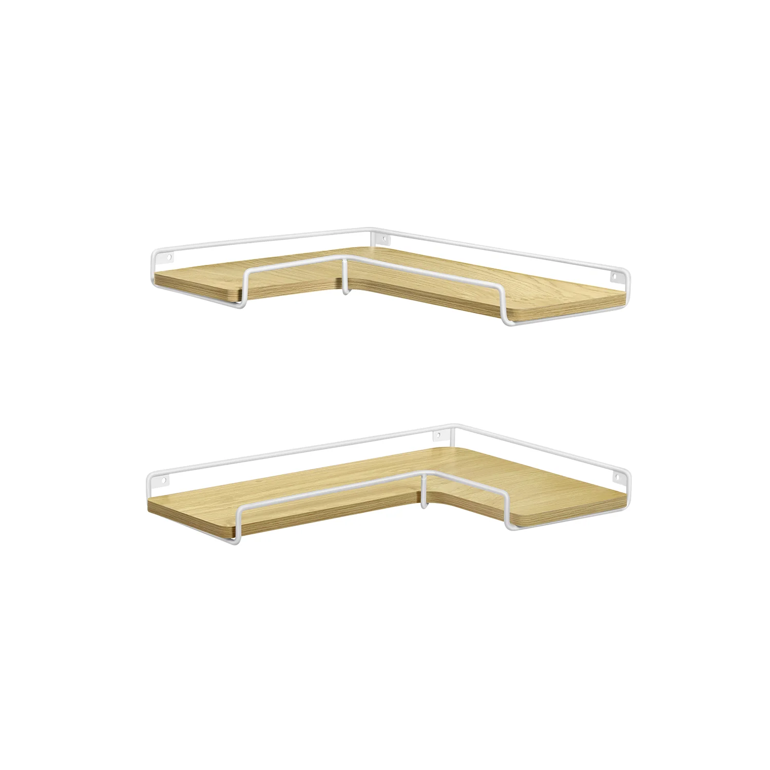 Set of 2 L-Shaped Floating Shelves - Image 3