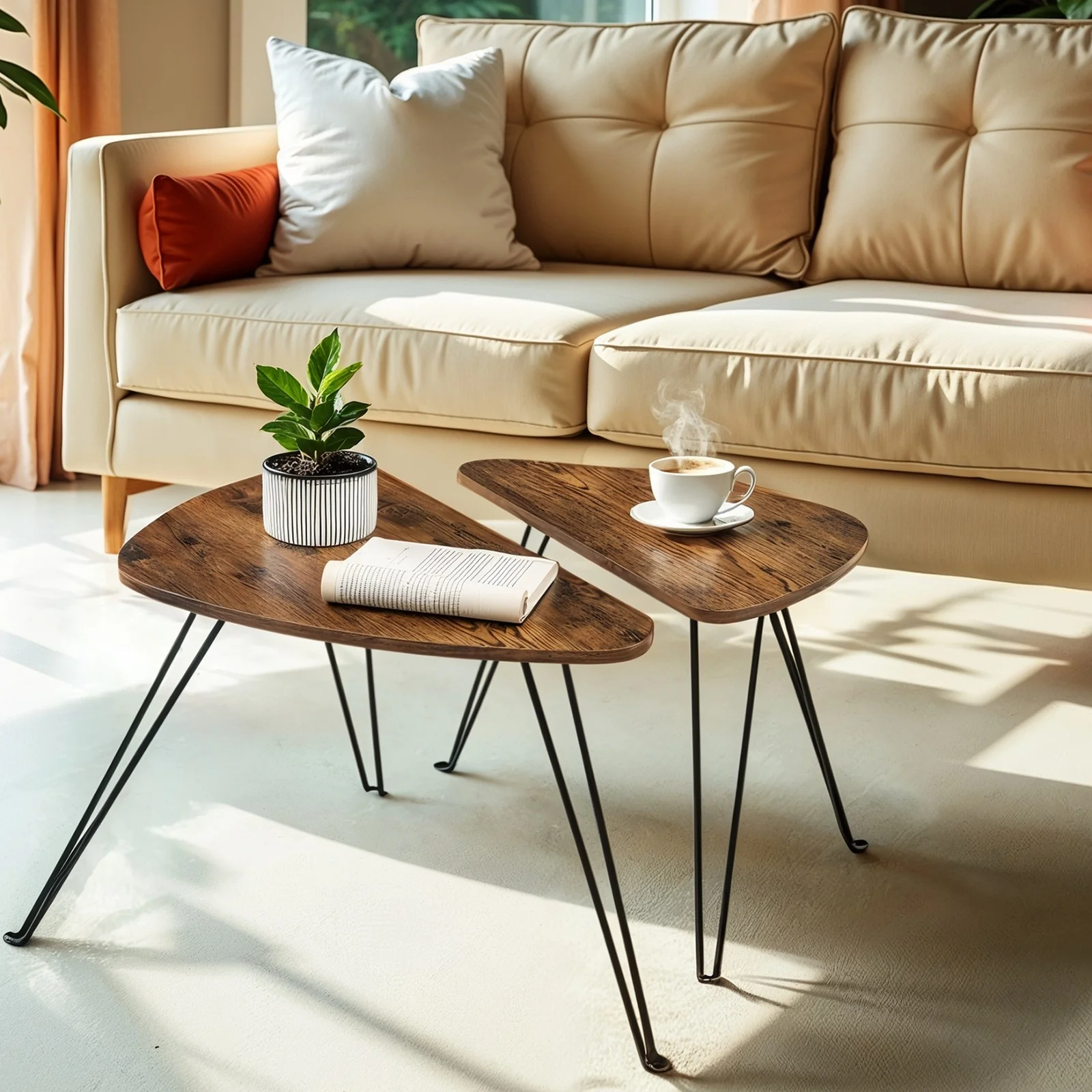 Set of 2 Side Tables