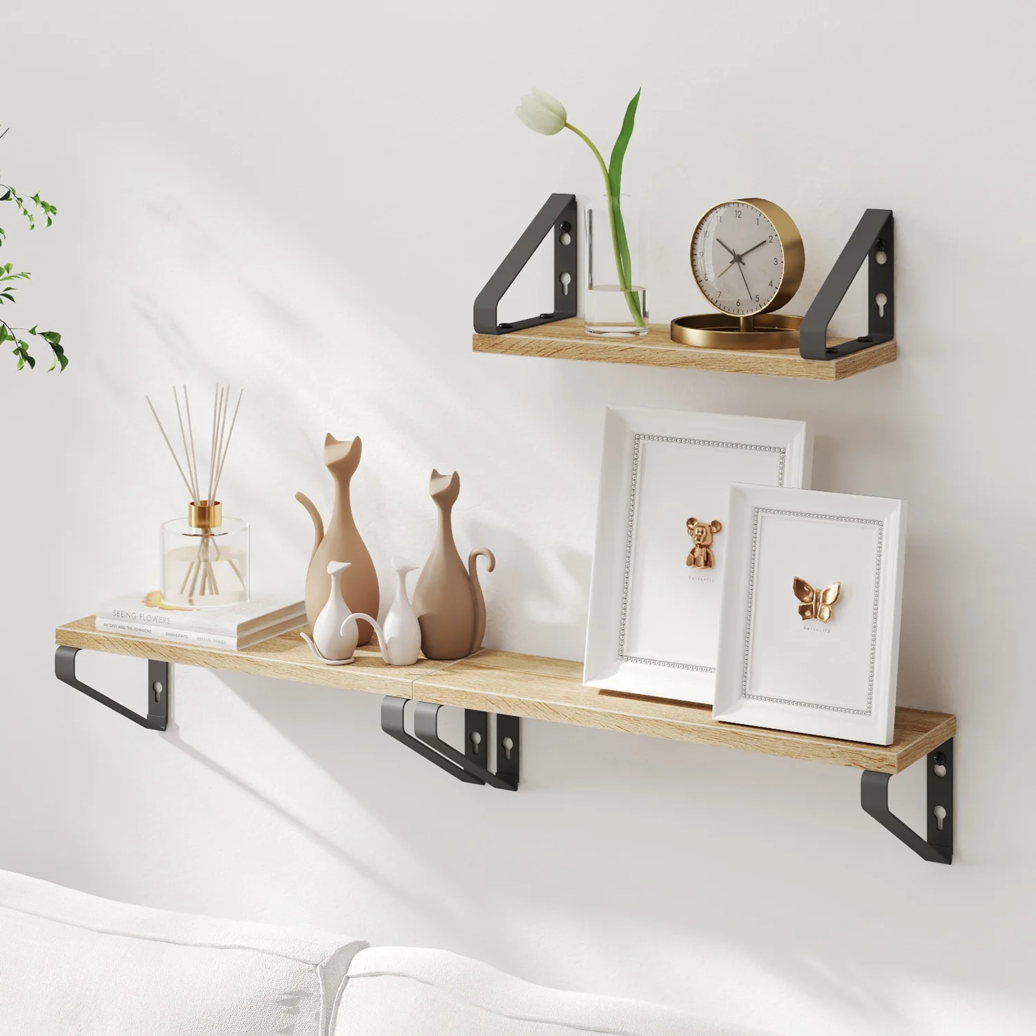 Set of 3 Wall Shelves