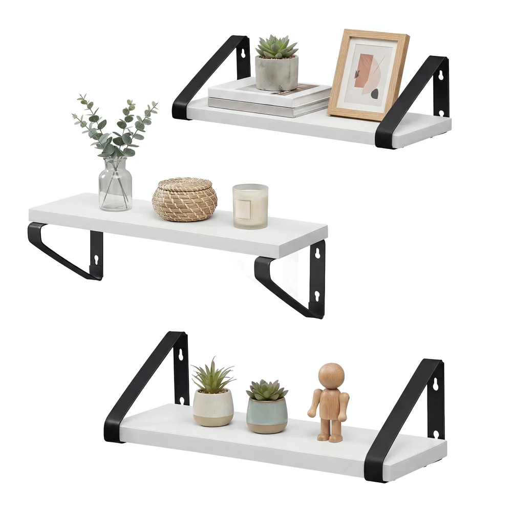 Set of 3 Wall Shelves - Image 2