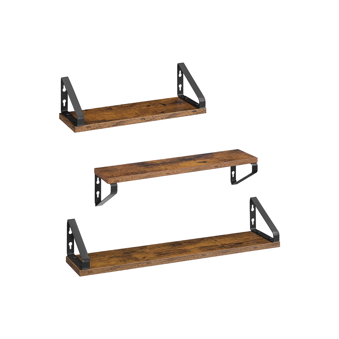 Set of 3 Wall Shelves - Image 3