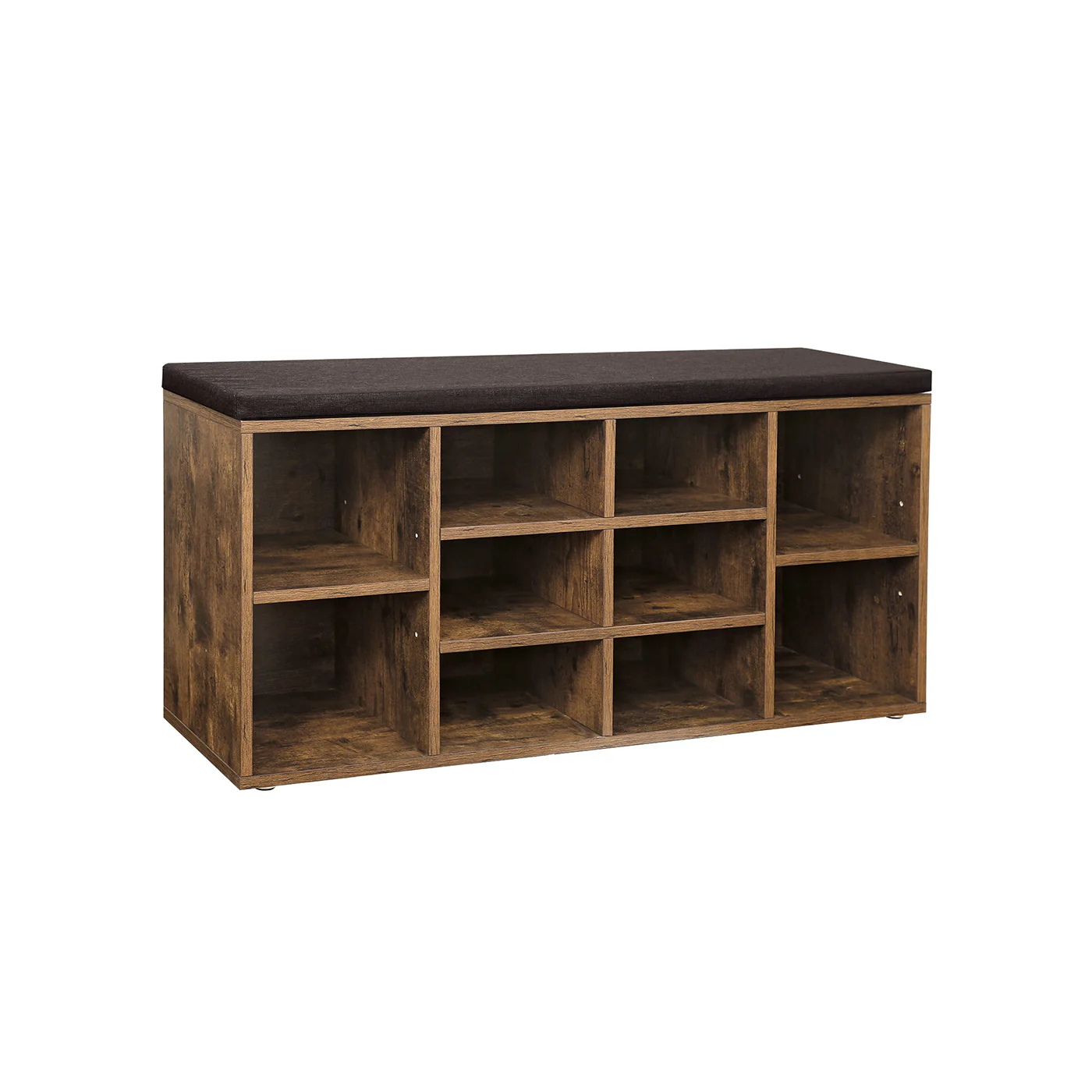 Shoe Bench Storage Cabinet with Seat Cushion - Image 3