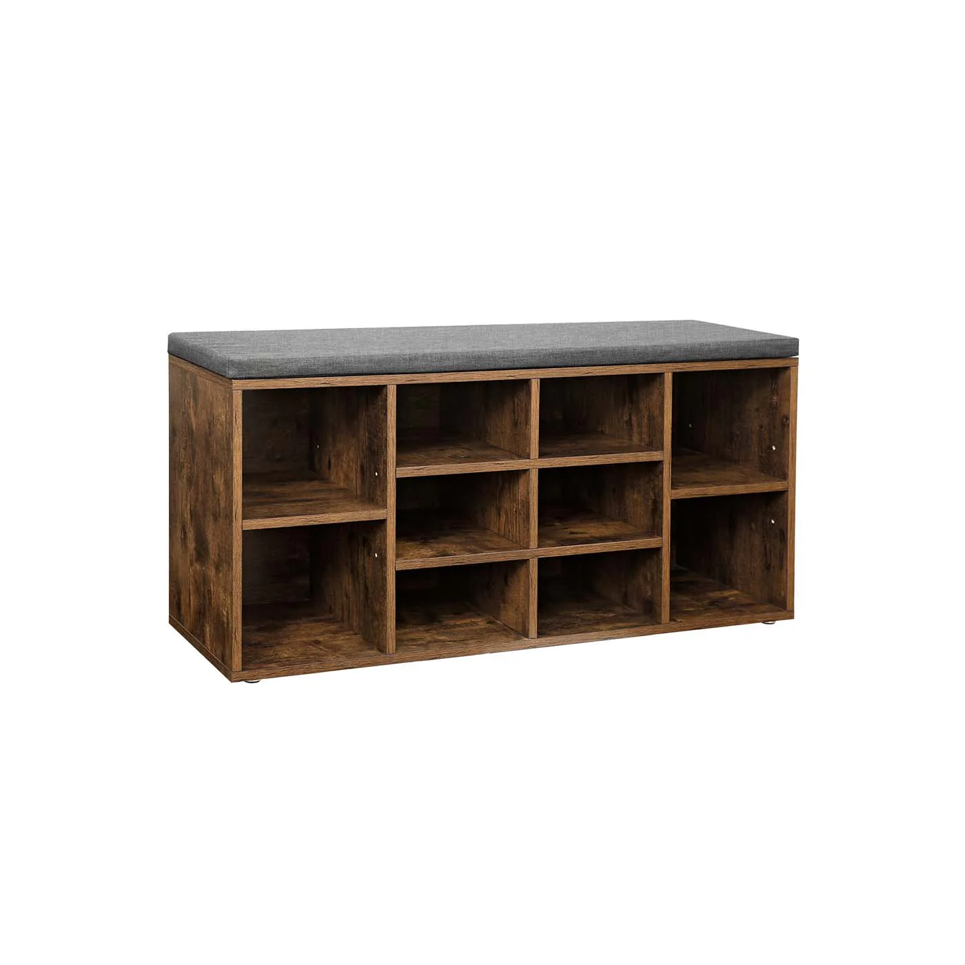 Shoe Bench Storage Cabinet with Seat Cushion - Image 4