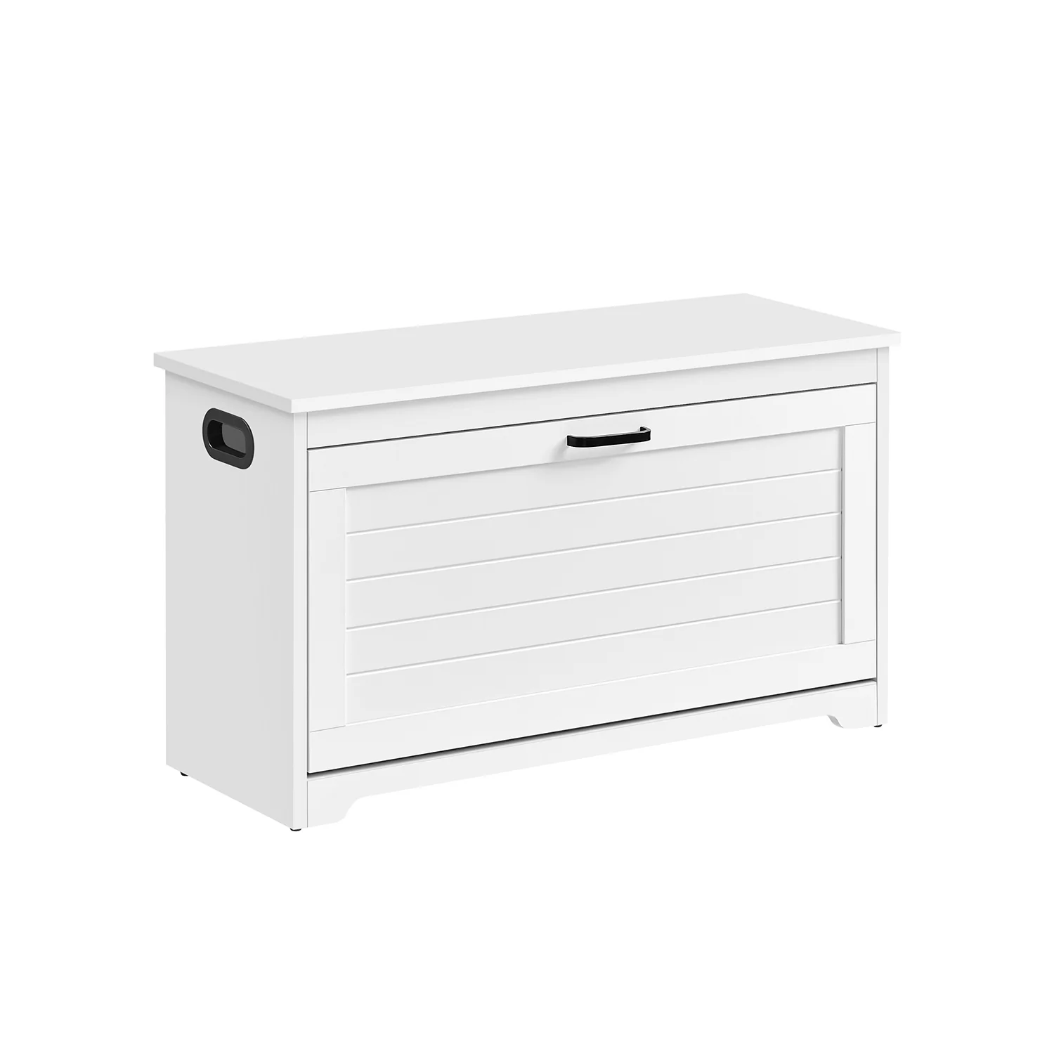 Shoe Bench with Folding Door and Handles