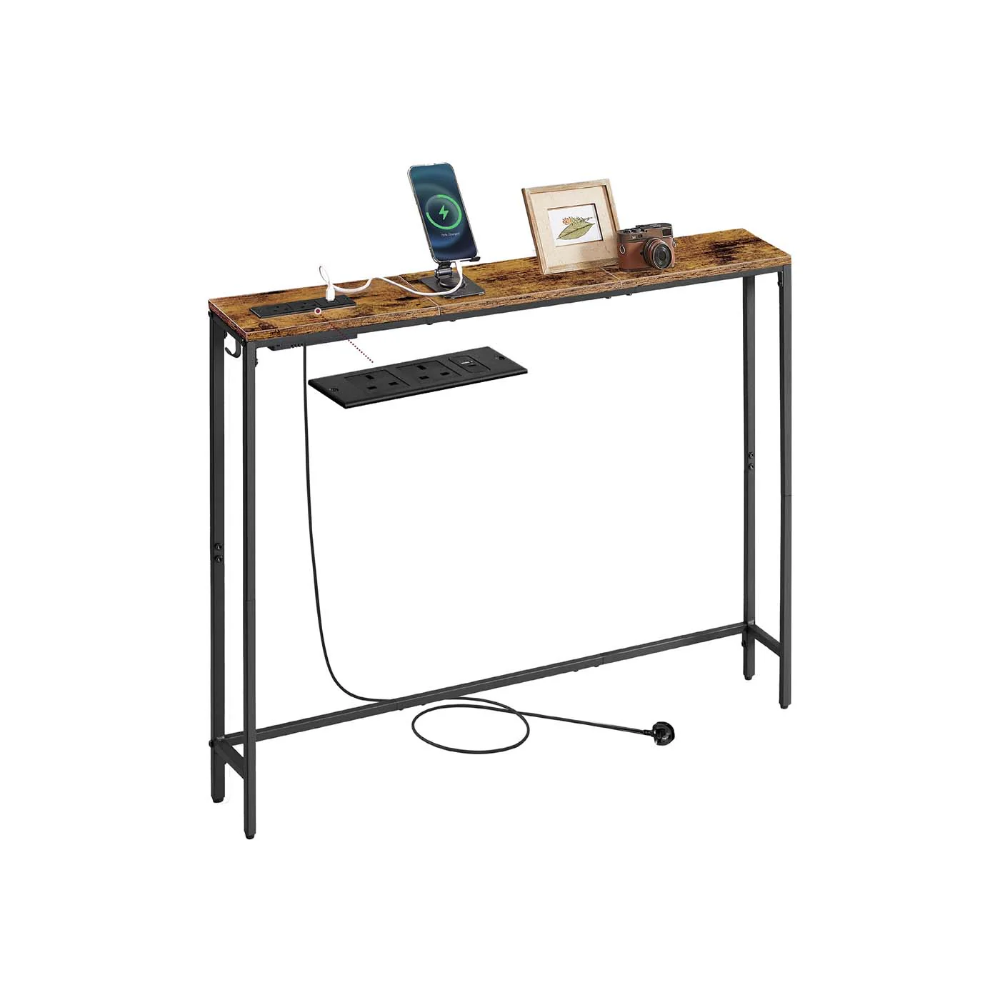 Slim Console Tables with Charging Station - Image 2