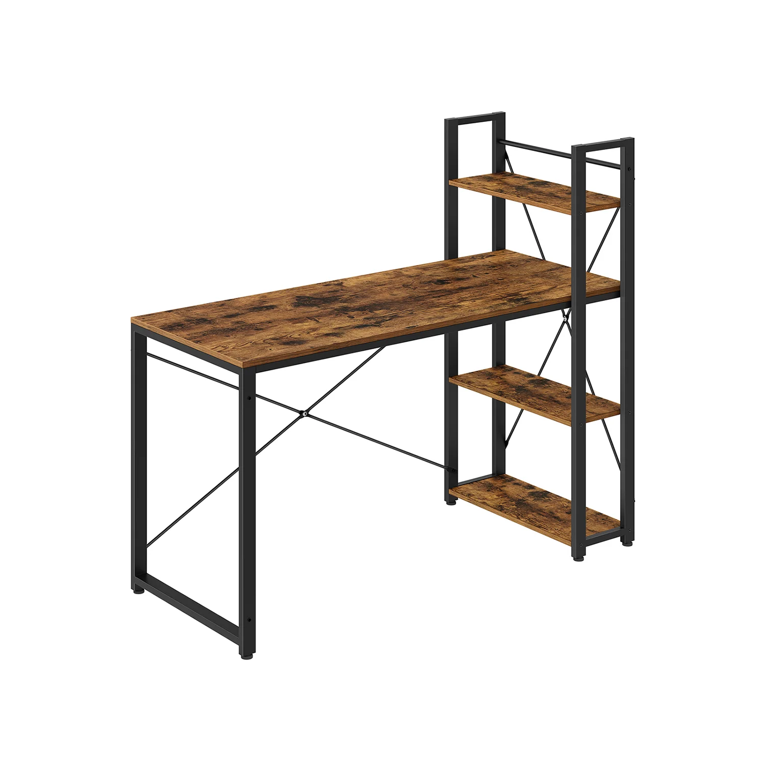 Storage Shelves Computer Desk - Image 3