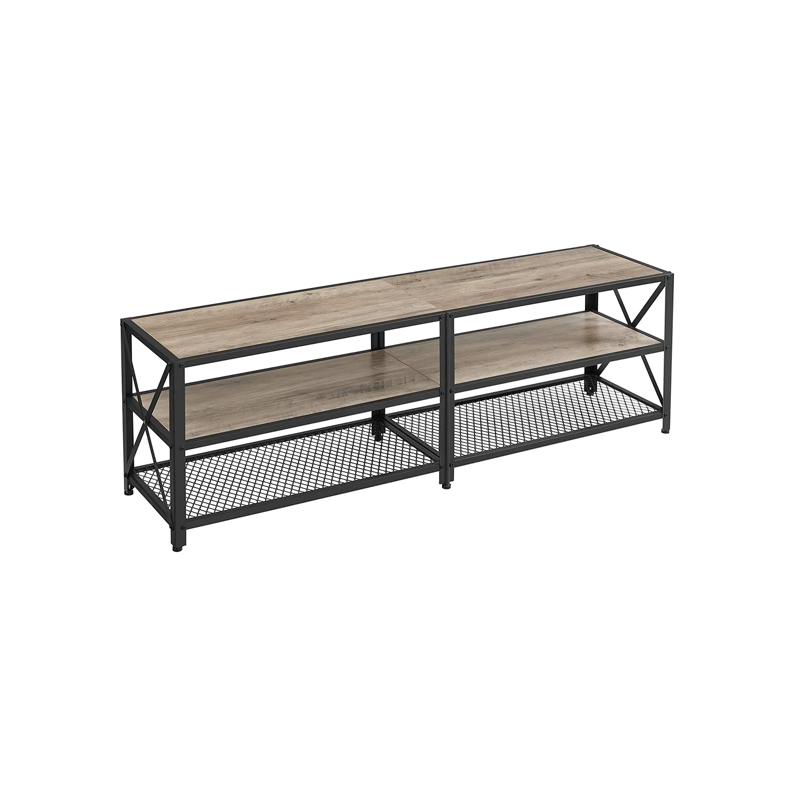 TV Stand with shelves - Image 2