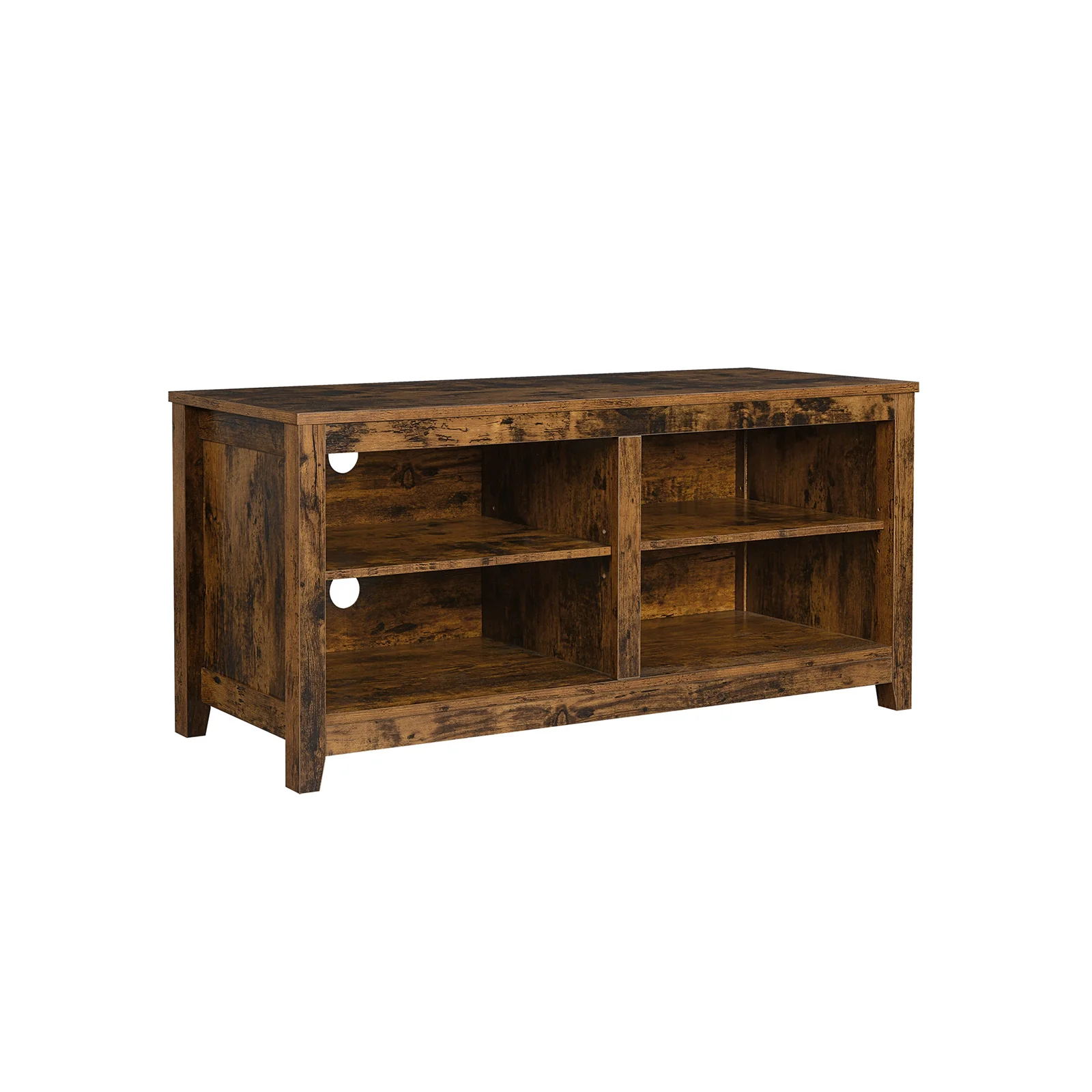 TV Stand with Open Shelves