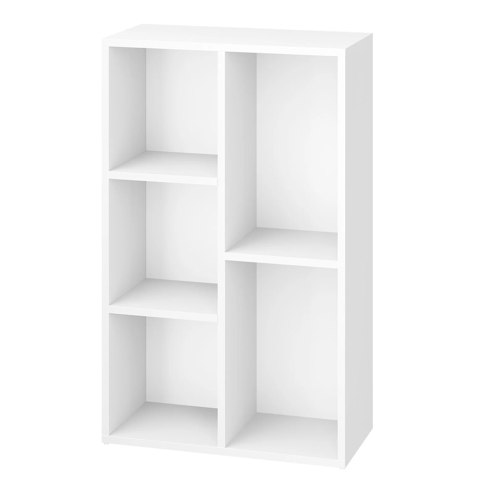 Kids Bookcase, Bookshelf with 5 Compartments, Storage Shelf - Image 4