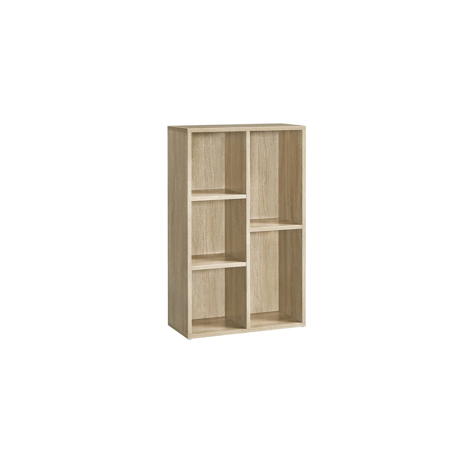 Wooden 5-Grid Bookcase - Image 5