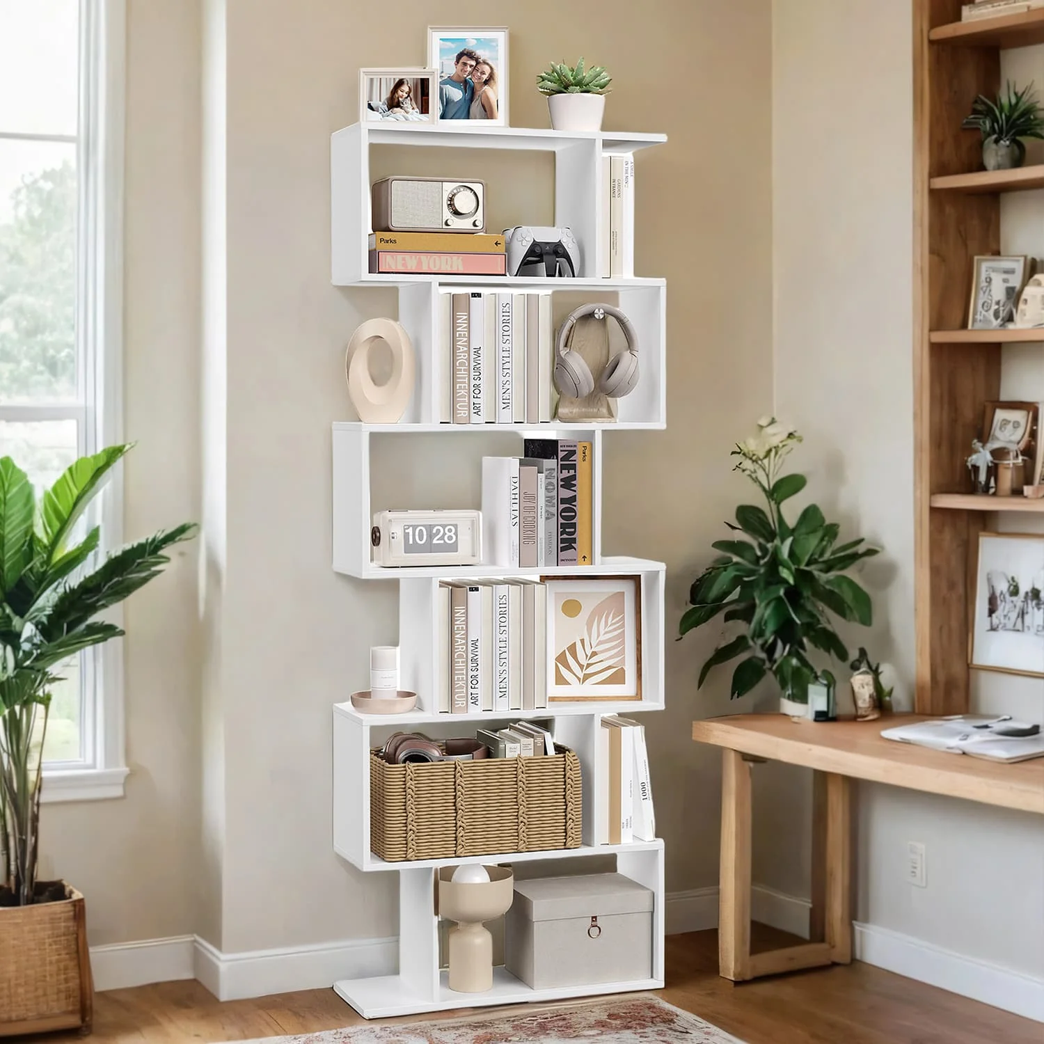 Wooden Cube Display Shelf - Image 2